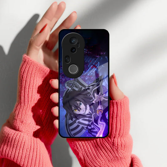 Serpent Man Glass Case Cover For Vivo