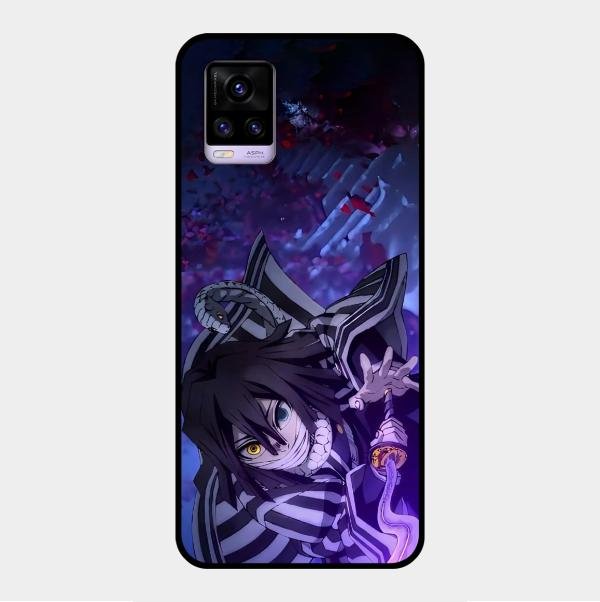 Serpent Man Glass Case Cover For Vivo V20
