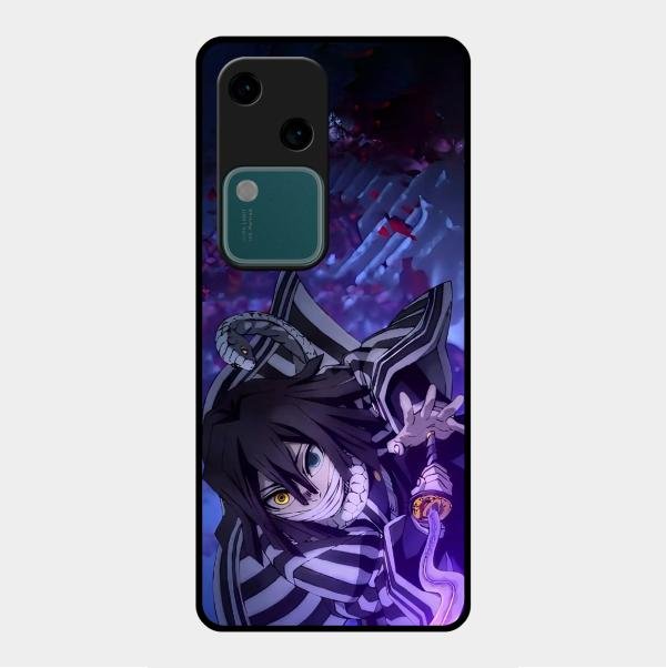 Serpent Man Glass Case Cover For Vivo V30 5G