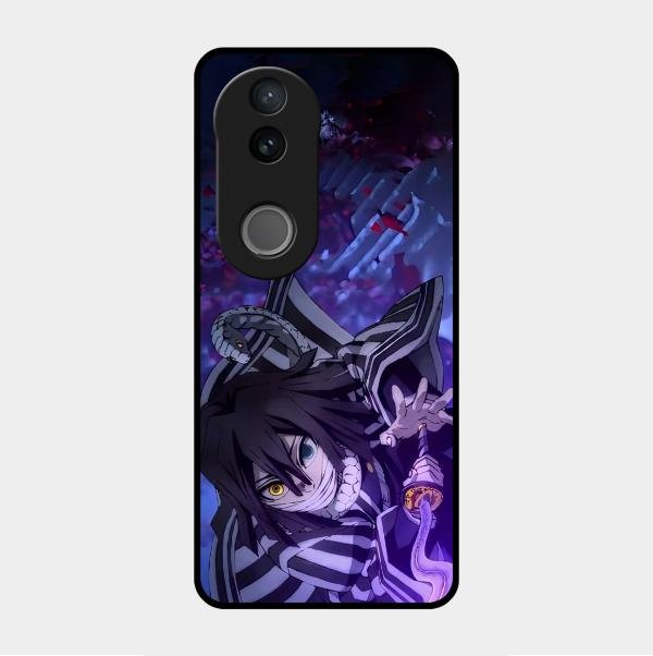 Serpent Man Glass Case Cover For Vivo V50 5G
