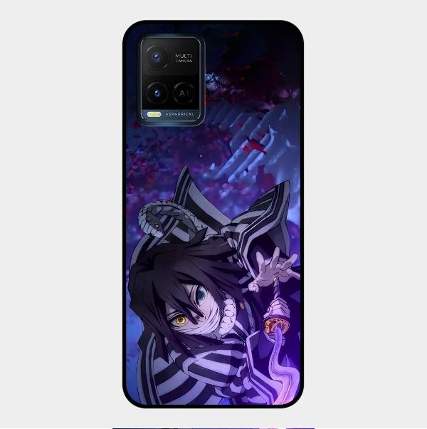Serpent Man Glass Case Cover For Vivo Y21E