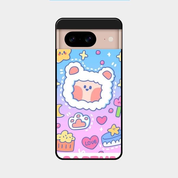 Sheep Glossy Metal Case Cover For Google Pixel 8 5G