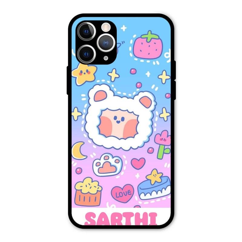 Sheep Glossy Metal Case Cover For iPhone 11 Pro