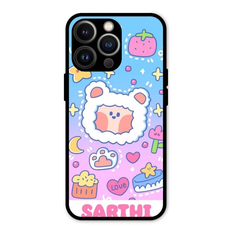 Sheep Glossy Metal Case Cover For iPhone 13 Pro Max