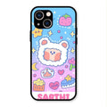 Sheep Glossy Metal Case Cover For iPhone 13