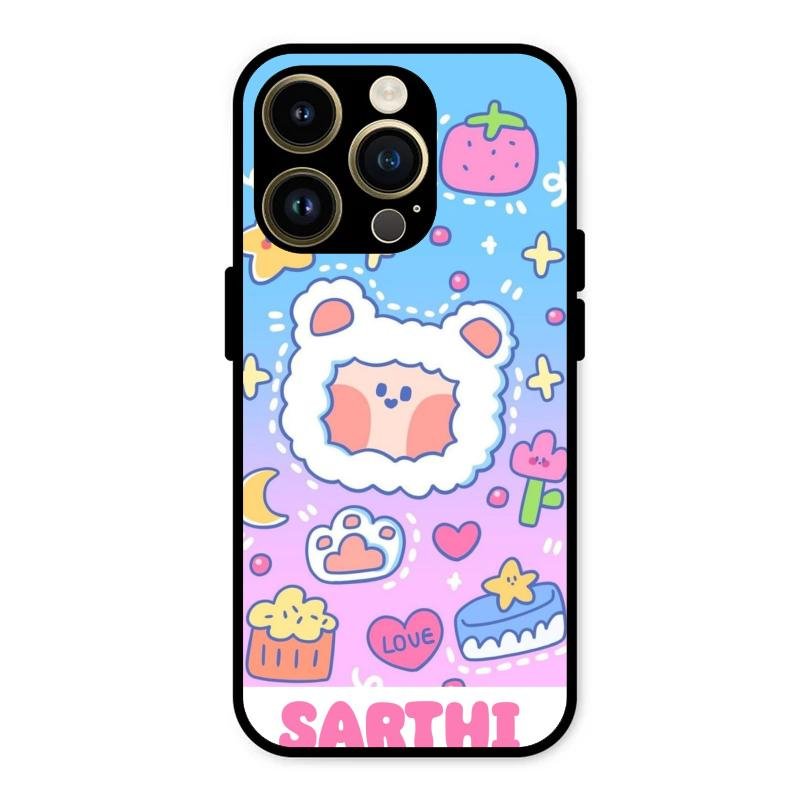 Sheep Glossy Metal Case Cover For iPhone 14 Pro