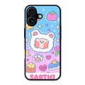 Sheep Glossy Metal Case Cover For iPhone 16