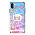 Sheep Glossy Metal Case Cover For iPhone XS