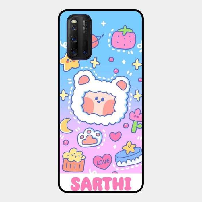 Sheep Glossy Metal Case Cover For Iqoo 3 5G