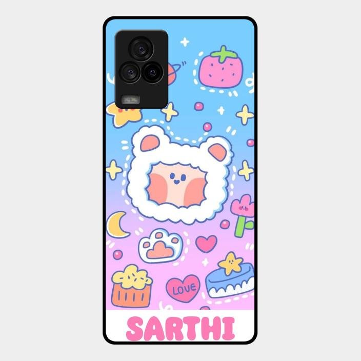 Sheep Glossy Metal Case Cover For Iqoo 7 Legend 5G