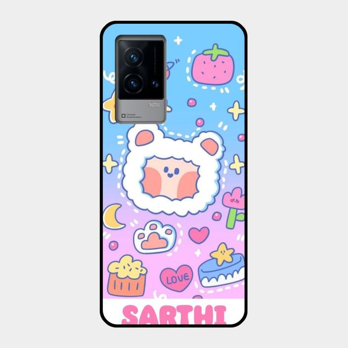 Sheep Glossy Metal Case Cover For Iqoo 9 5G