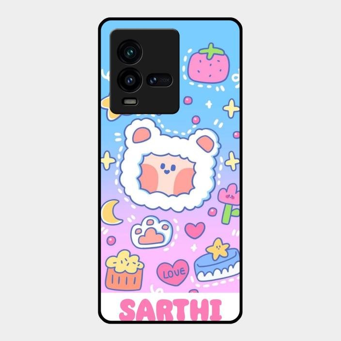 Sheep Glossy Metal Case Cover For Iqoo 9T 5G