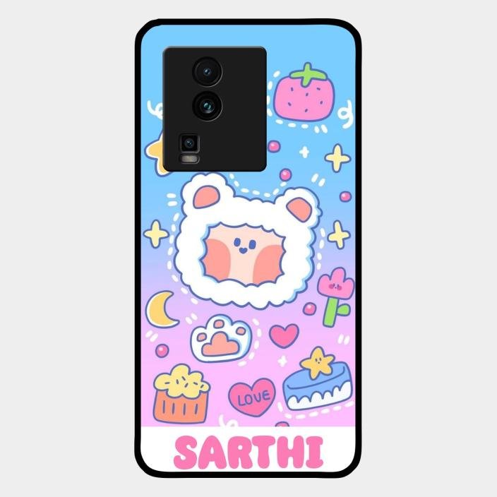 Sheep Glossy Metal Case Cover For Iqoo Neo 7 5G