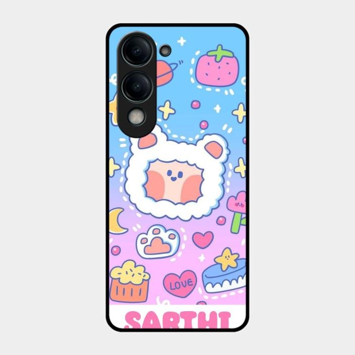 Sheep Glossy Metal Case Cover For Iqoo Z10 Lite