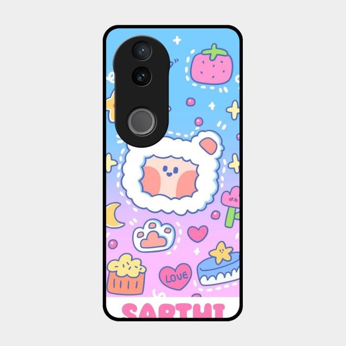 Sheep Glossy Metal Case Cover For Iqoo Z10R