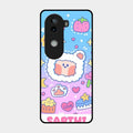 Sheep Glossy Metal Case Cover For Iqoo Z9S 5G