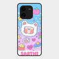 Sheep Glossy Metal Case Cover For Iqoo Z9X 5G