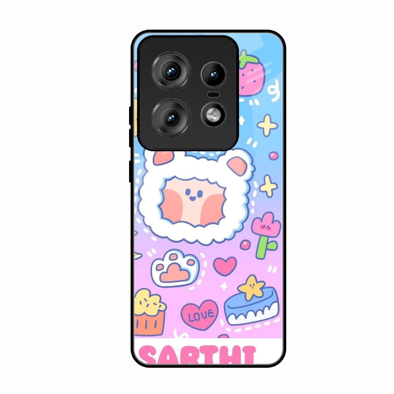 Sheep Glossy Metal Case Cover For Motorola Edge 50 Pro