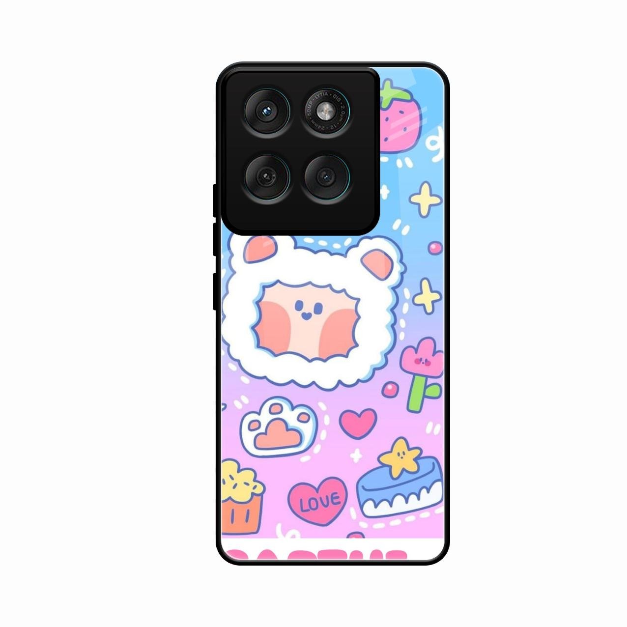 Sheep Glossy Metal Case Cover For Motorola Edge 60 5G