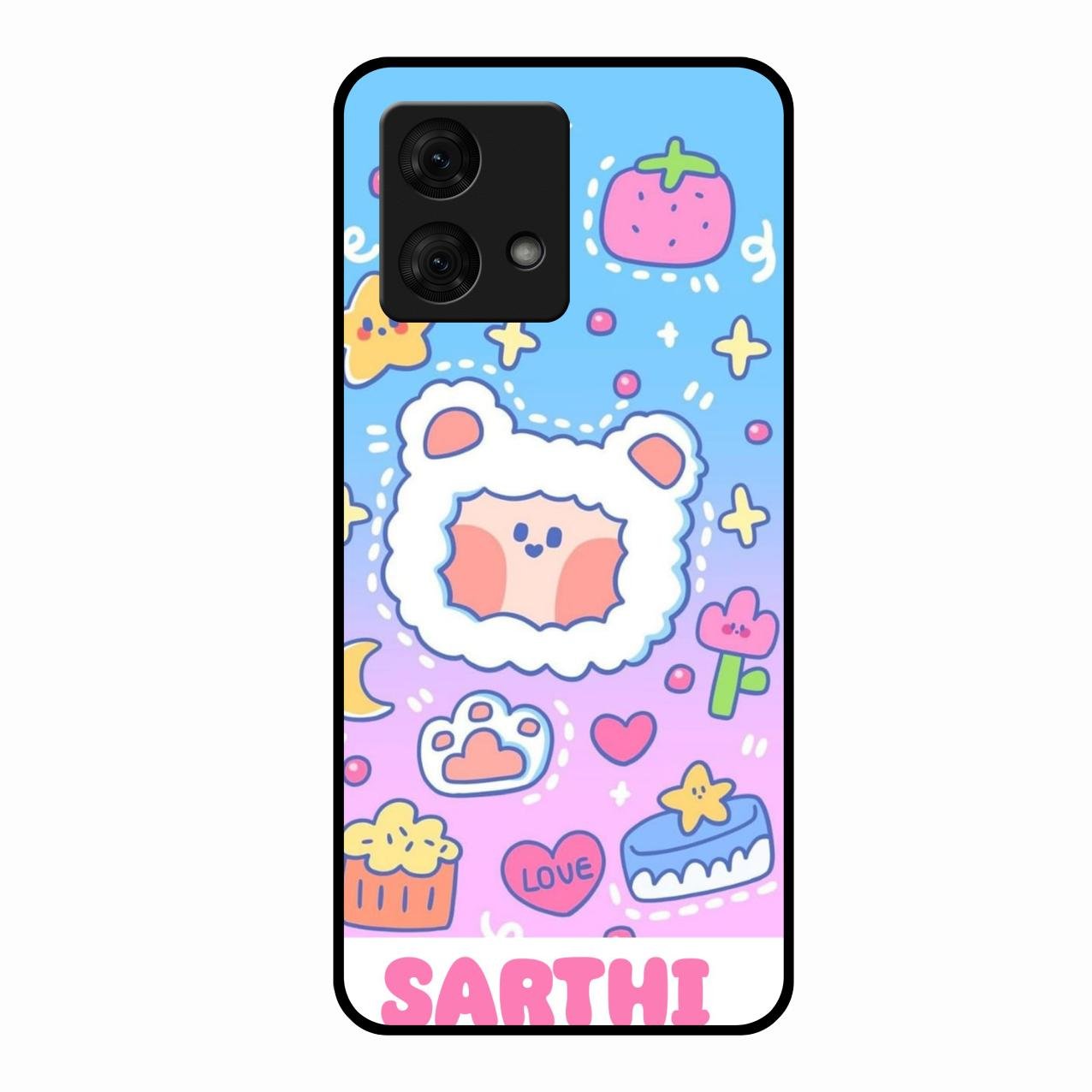 Sheep Glossy Metal Case Cover For Motorola g84 5G