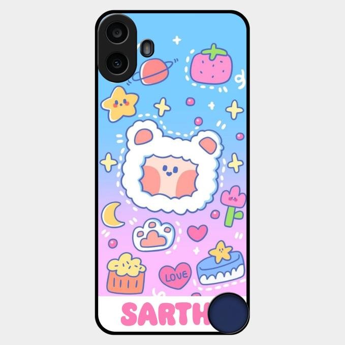 Sheep Glossy Metal Case Cover For Nothing Cmf Phone 1