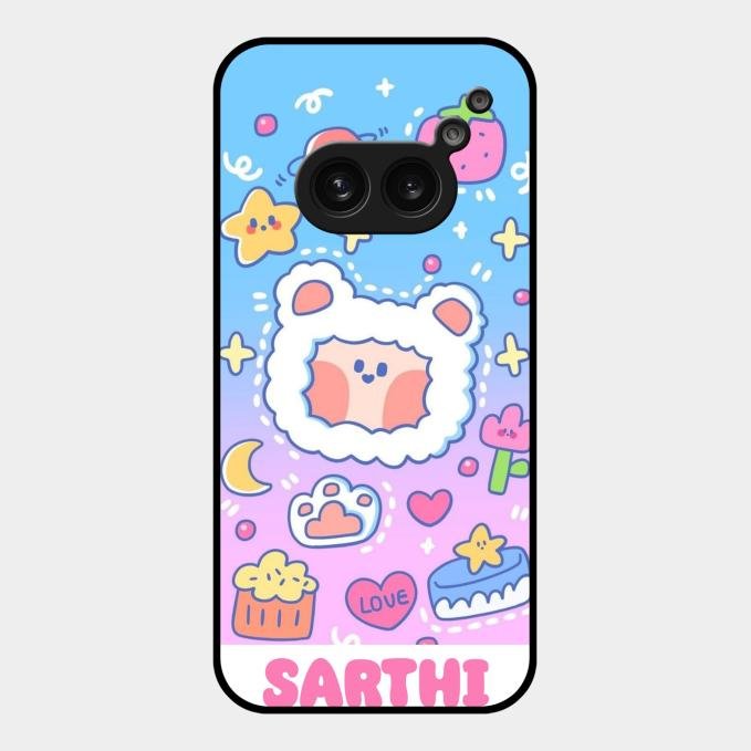 Sheep Glossy Metal Case Cover For Nothing Phone 2A 5G