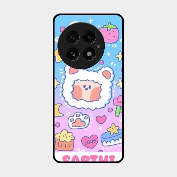 Sheep Glossy Metal Case Cover For Oneplus 13 5G