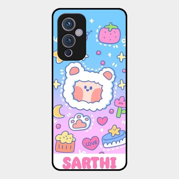 Sheep Glossy Metal Case Cover For Oneplus 9 5G