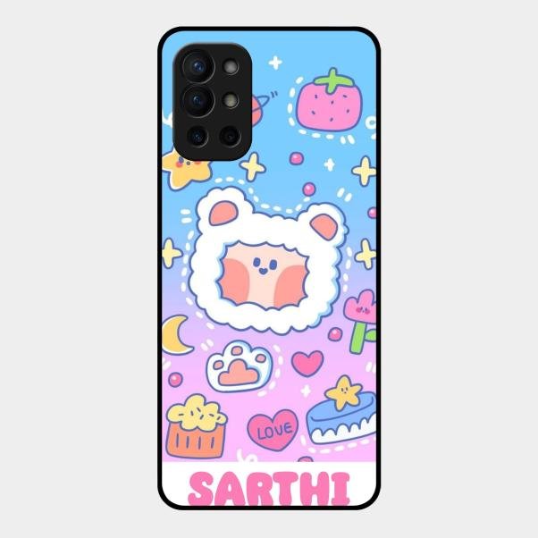 Sheep Glossy Metal Case Cover For Oneplus 9R 5G
