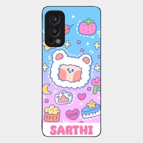 Sheep Glossy Metal Case Cover For Oneplus Nord 2 5G