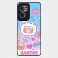 Sheep Glossy Metal Case Cover For Oneplus Nord Ce 2 5G