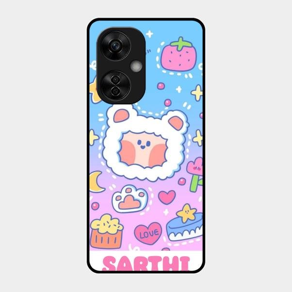 Sheep Glossy Metal Case Cover For Oneplus Nord Ce 3 Lite 5G