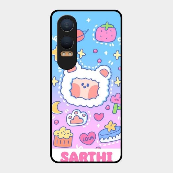 Sheep Glossy Metal Case Cover For Oneplus Nord Ce 4 Lite 5G
