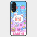 Sheep Glossy Metal Case Cover For Oppo A78 5G