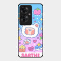 Sheep Glossy Metal Case Cover For Oppo F25 Pro 5G