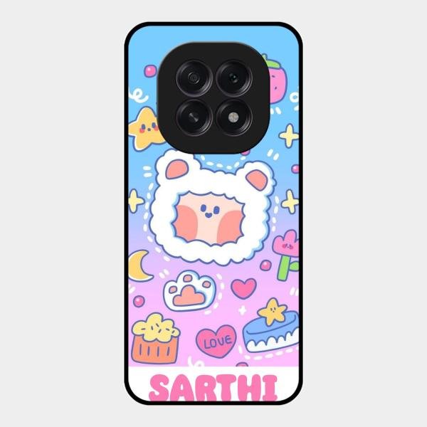 Sheep Glossy Metal Case Cover For Oppo F29 5G