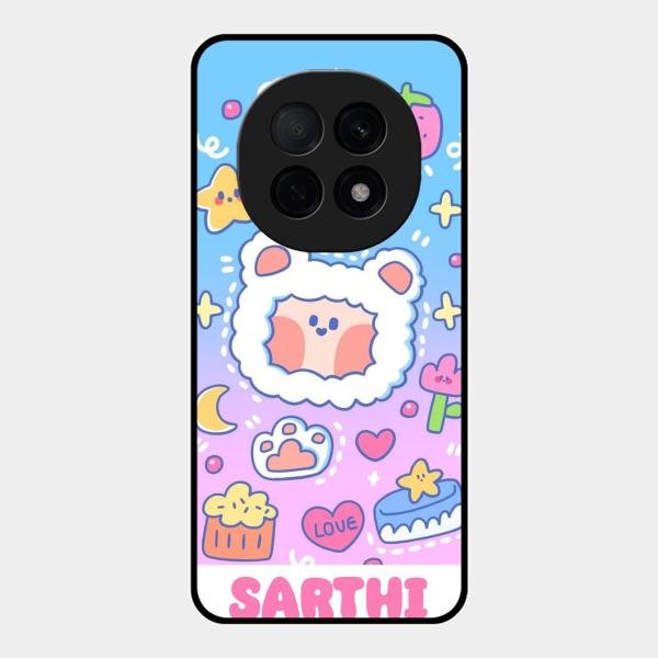 Sheep Glossy Metal Case Cover For Oppo F29 Pro 5G