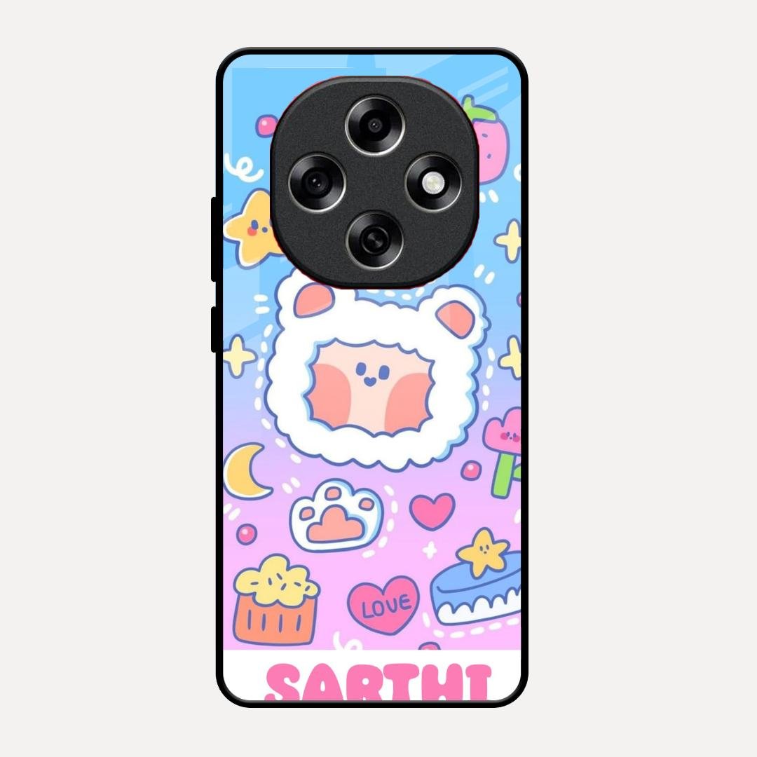 Sheep Glossy Metal Case Cover For Oppo F31 Pro 5G