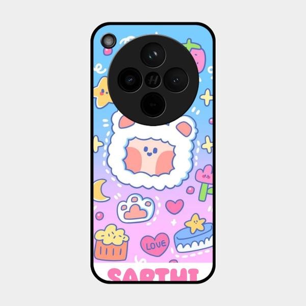 Sheep Glossy Metal Case Cover For Oppo Find X8 5G
