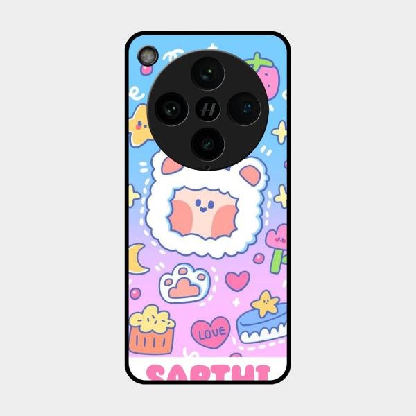 Sheep Glossy Metal Case Cover For Oppo Find X8 Pro 5G