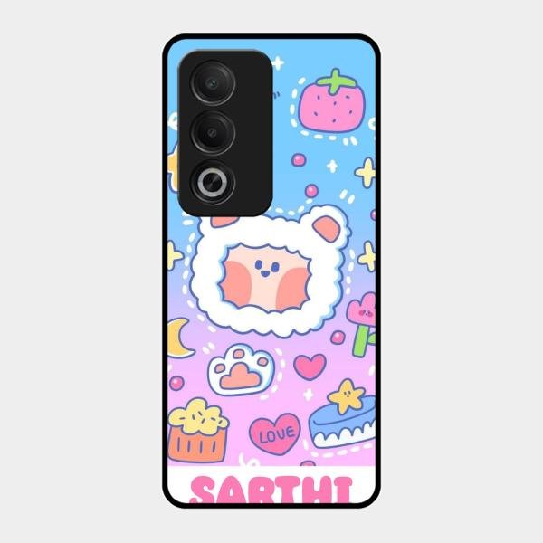 Sheep Glossy Metal Case Cover For Oppo K12X 5G