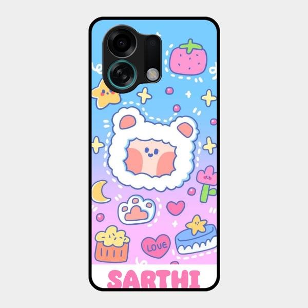 Sheep Glossy Metal Case Cover For Oppo K13 Turbo 5G