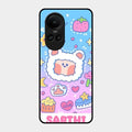 Sheep Glossy Metal Case Cover For Oppo Reno 10 5G