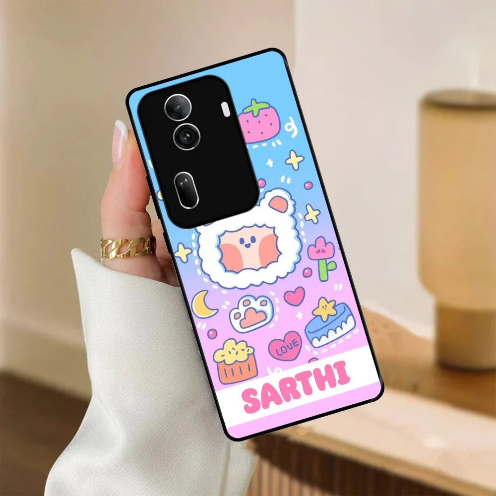 Sheep Glossy Metal Case Cover For Oppo - ShopOnCliQ