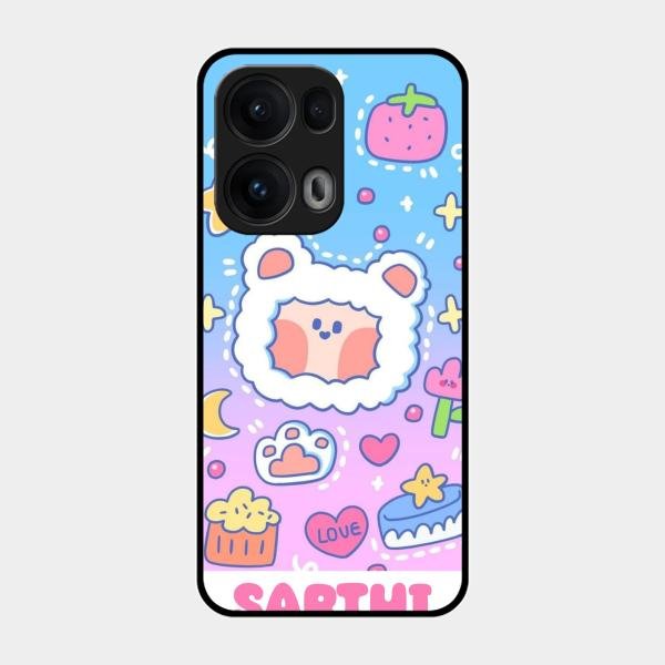 Sheep Glossy Metal Case Cover For Oppo Reno 13 Pro 5G