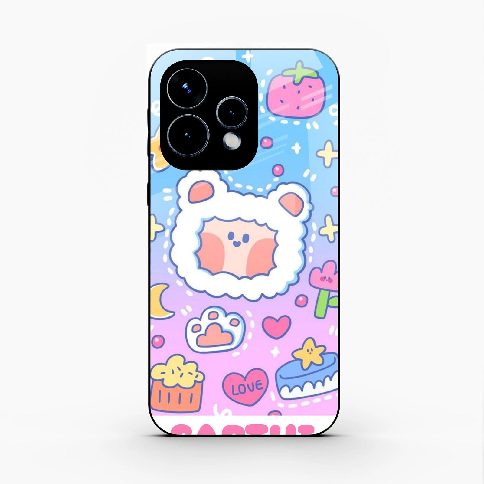 Sheep Glossy Metal Case Cover For Oppo Reno 15 5G