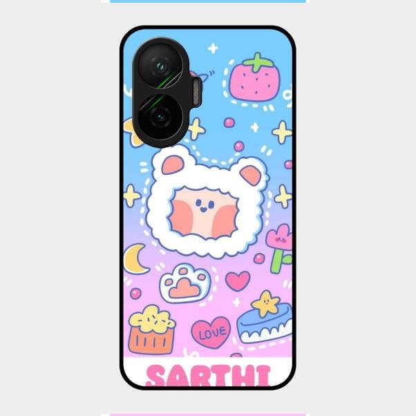 Sheep Glossy Metal Case Cover For Poco F7 5G