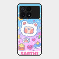 Sheep Glossy Metal Case Cover For Poco X6 Pro 5G