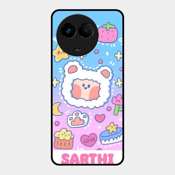 Sheep Glossy Metal Case Cover For Realme 11 5G