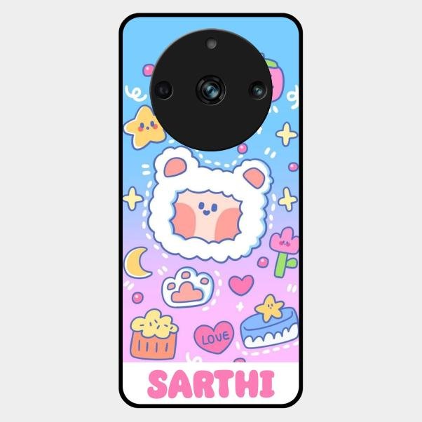 Sheep Glossy Metal Case Cover For Realme 11 Pro 5G